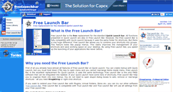 Desktop Screenshot of freelaunchbar.com